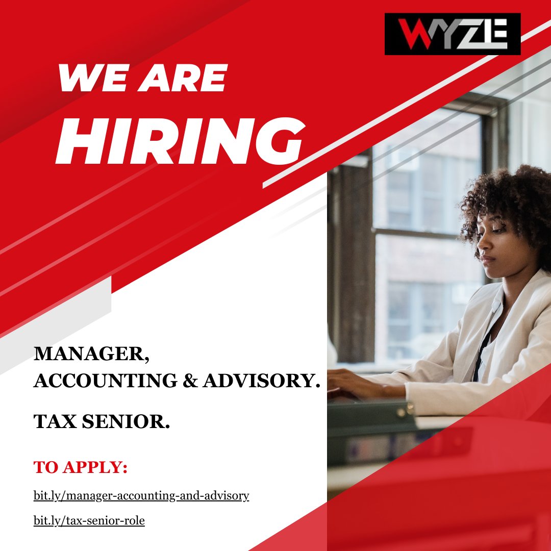 Do you have a proven track record of managing and delivering outsourced accounting services? You could be the perfect fit for our Manager, Accounting &amp; Advisory role.

Find out more and apply here: bit.ly/manager-accoun…

Check the tread for more details