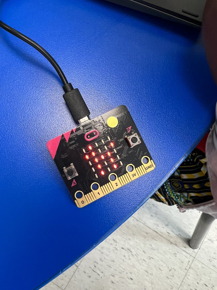 MrsDallasOCSB's tweet image. What an amazing @microbit_edu session with @CarolAubrey1 this morning! Students loved coding a dogs and their names! 💻 💡
@PrincePeaceOCSB #ocsb #ocsbMath #ocsbCodes