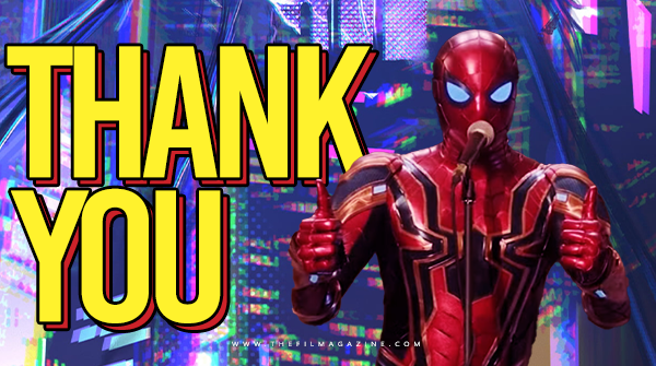 thefilmagazine's tweet photo. Thank you for joining us for #SpiderManWeek here at The Film Magazine! 

We'll be back to our regular schedule from tomorrow, but we will announce our next theme soon (perhaps we'll name it after our dog?).

In the meantime, be sure to see #AcrosstheSpiderVerse on the big screen! https://t.co/vGLUrZx1oz