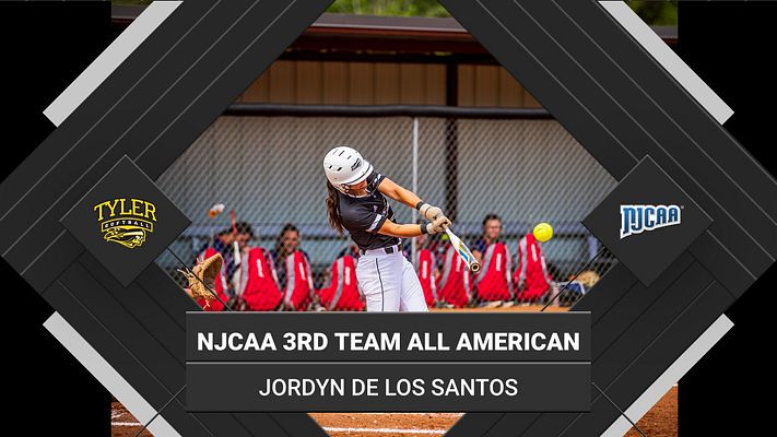 Congrats to Apache Jordyn De Los Santos on being named a NJCAA 3rd TEAM ALL AMERICAN!!! #feathersup
