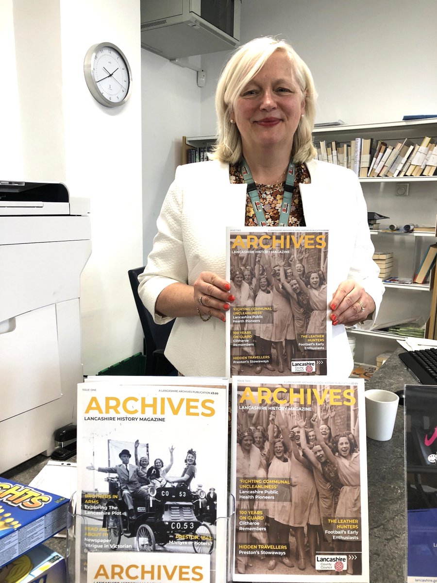 flarchives's tweet photo. The brand new @LancsArchives magazine is now out. A bargain 17 fascinating articles for just £3 🪙🪙🪙 . Available from all @LancsLibraries too - #LythamLibrary are ready to make a sale! 
History from all over the county - there's a great piece on @LythamHall... https://t.co/PSeZdDbaem