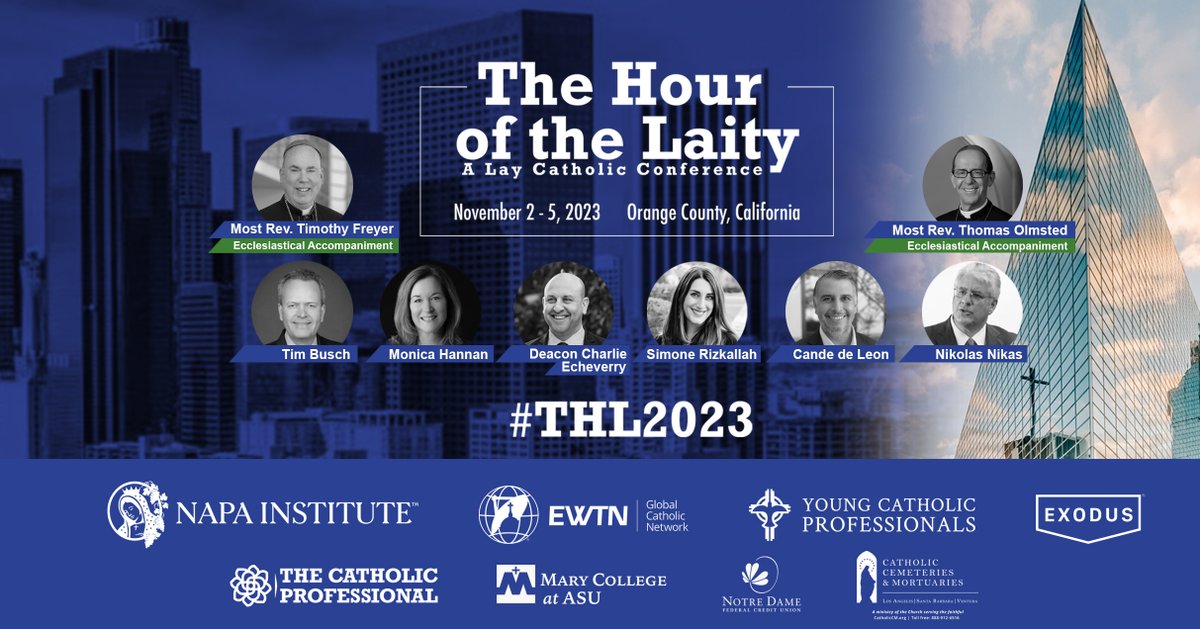 CristoferPerey6's tweet photo. We have attendees coming from as far as the #UnitedKingdom #France and #Italy ...have you registered for The Hour of the Laity: A Lay Catholic Conference? #THL2023 #WhyTHL #TheHourOfTheLaity
WATCH: https://t.co/DMysMImgHN
REGISTER: https://t.co/5Ne0RYbRI0 https://t.co/sAsM553HWc