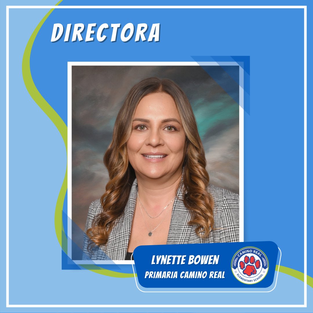 JurupaUSD's tweet photo. 🎉 Please join us in celebrating Camino Real Elementary's new principal, Lynette Bowen! 🐾 Ms. Bowen was previously Camino Real's assistant principal. #jusd #jusdshares #jusdvision #newadministrator #newprincipal https://t.co/rX14K76rGd