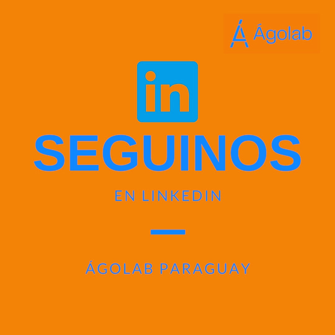 agolabpy's tweet image. Estamos en LinkedIn como Ágolab Paraguay! Seguinos para conocer más sobre nuestros servicios y futuros eventos que estaremos organizando!