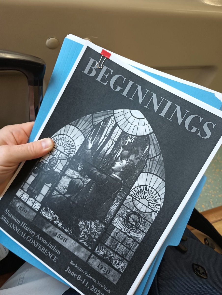 Headed to Mormon History Association (MHA) in Rochester! First time at this conference.