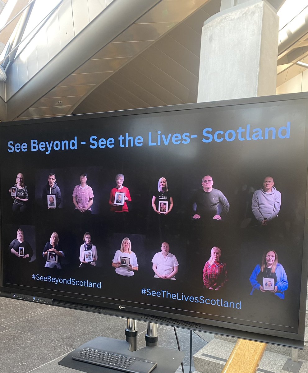 Looking forward to co-sponsoring the See Beyond - See the Lives in the Scottish Parliament this evening, alongside @Miles4Lothian 

Find out more at seebeyondscotland.com

#SeeBeyondScotland
#SeeTheLivesScotland @SHAAPAlcohol