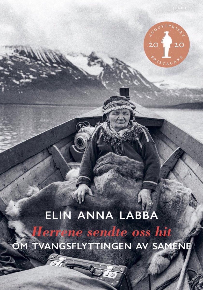 bokkvitter's tweet photo. Den neste måneden leser vi «Herrene sendte oss hit» av Elin Anna Labba i lesesirkelen her på #BokKvitter. 

Vi diskuterer leseoplevelsen i en tråd som legges ut her søndag 6. august kl 19. 

Les mer om boka under 👇 https://t.co/IDW6C3tTlJ