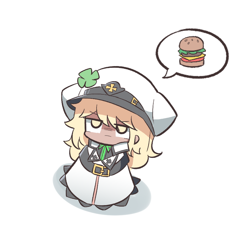 whisket3_'s tweet photo. She requires a burger https://t.co/QpVt2IW32O