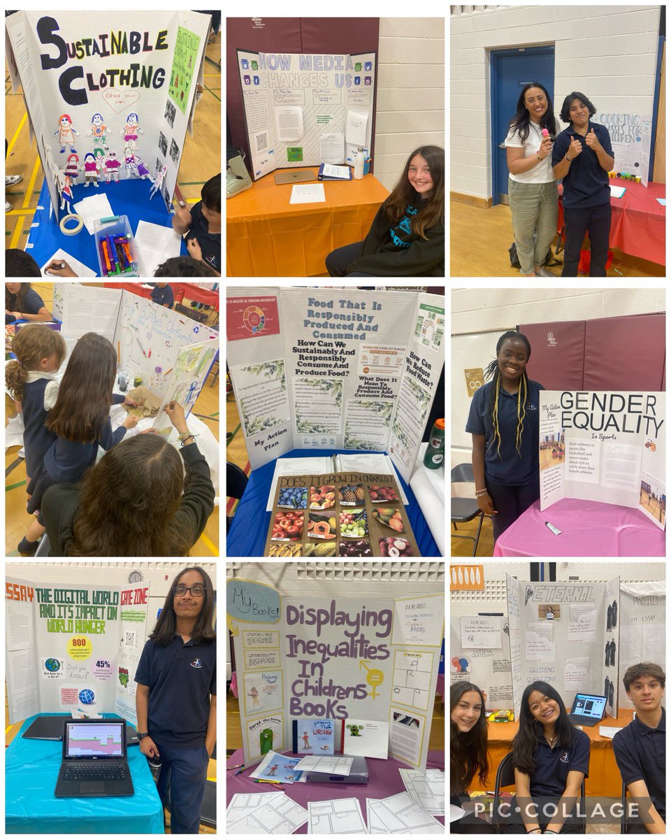 MmeFilice's tweet photo. Great work Grade 8’s on your Passion Project Showcase! I loved visiting and hearing about your passion! @GAngelsMilton @HCDSB https://t.co/poXNNTIMPH