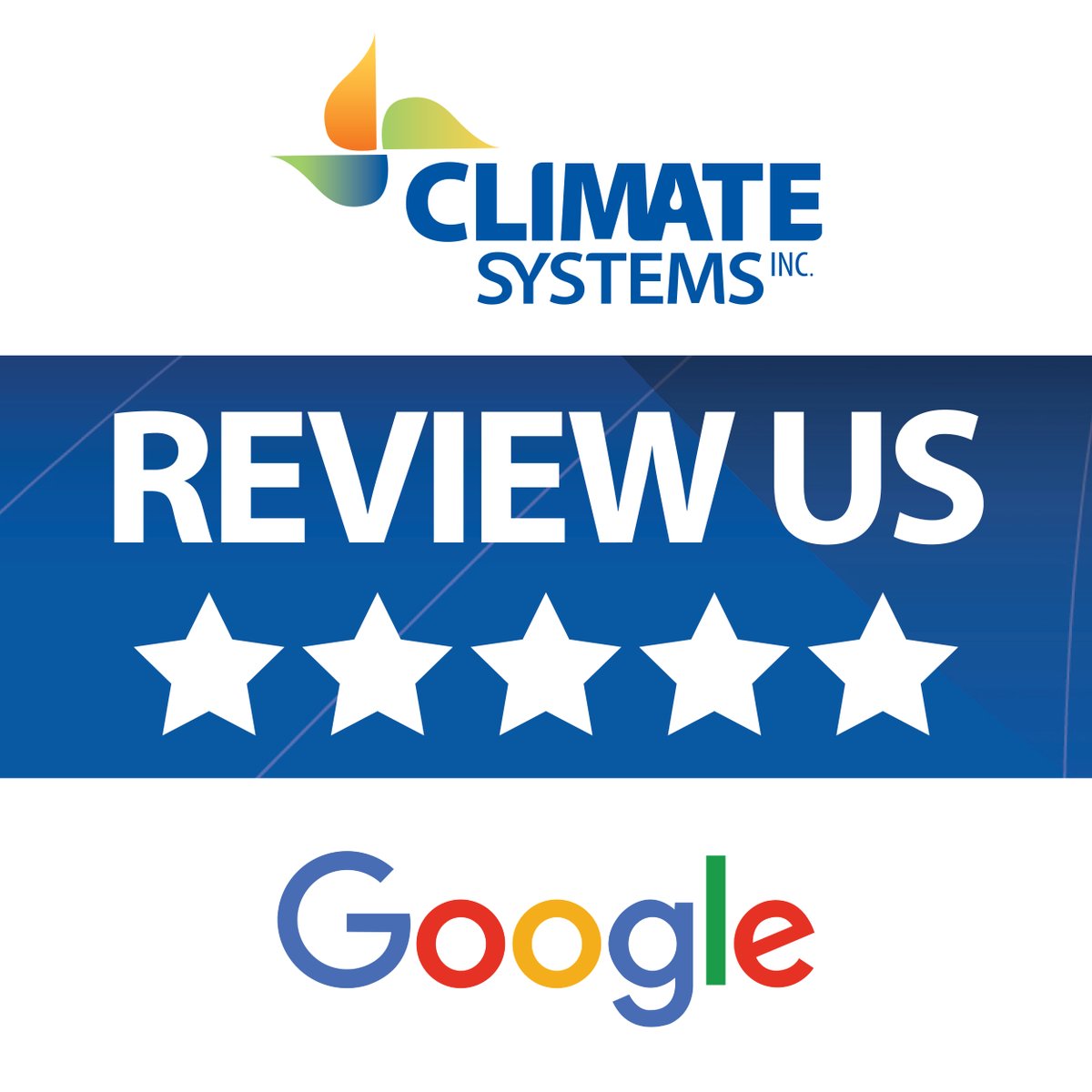ClimateSystems1's tweet image. We love everyone we work with! Please leave a Google Review, and let us know your thoughts! Click this link to leave us a review: bit.ly/review-climate… 
We appreciate your support! #ClimateSystems #CommercialHVAC #SiouxFalls