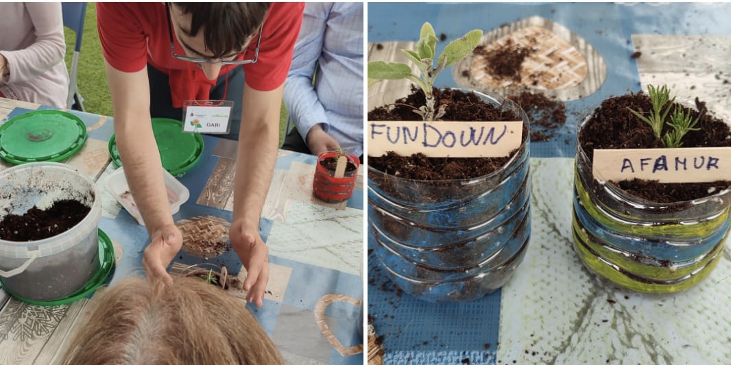 FUNDOWNMURCIA's tweet image. 🟠 Esta mañana hemos realizado el taller de trasplante en las instalaciones de @AFAMUR donde hemos intercambiado experiencias y buenas prácticas ambientales 

🙌 ¡Gracias a los participantes por su implicación! 

#MedioAmbiente #PlanetaVerdeSinPlásticos