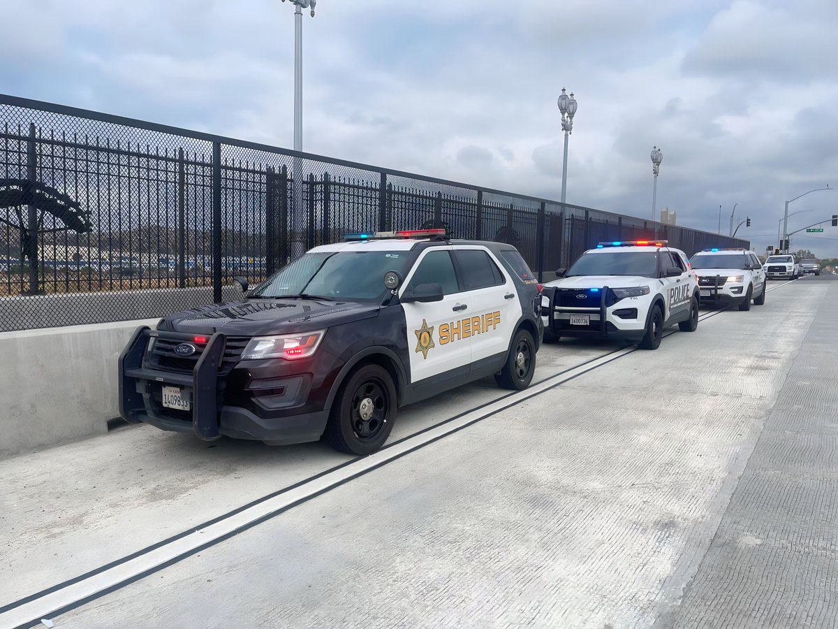 Val Verde USD Police Department and <a href="/RSO/">Riverside County Sheriff</a> honoring and supporting our fallen brother. We stand in solidarity and grieve with you. Rest in Peace Deputy Harris💙