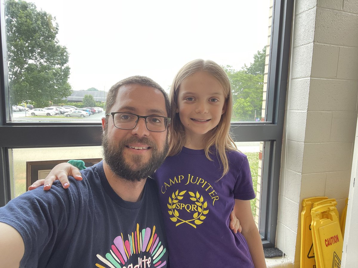 mrchutz's tweet photo. Got to eat lunch with this #Panda today. She told me, “From 12:00-12:30, you’re just gonna be Dad.” Can’t believe she’ll be a @GMHMiddle #Wildcat next year! #OurPES #TheWildcatWay https://t.co/xhj1xIiE59