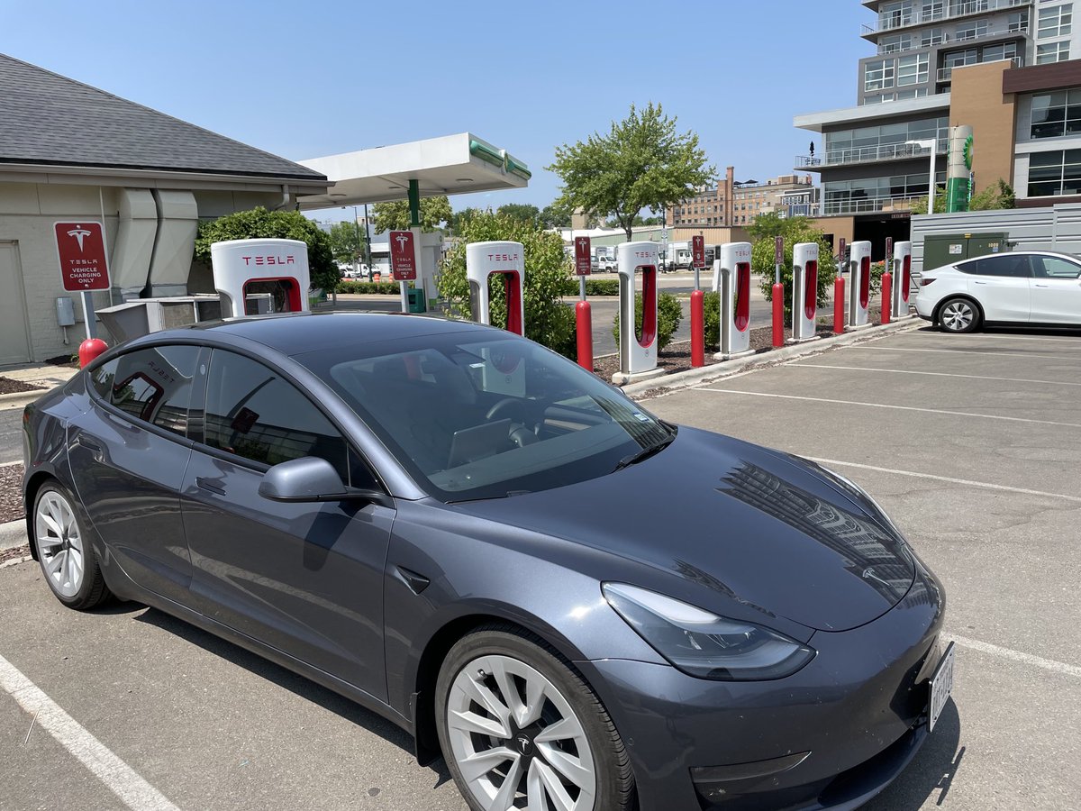 James McClure on Twitter "EV Charging Hub downtown Madison, WI. Lots