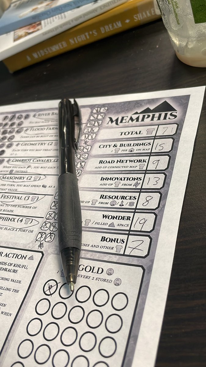 Was so excited to make a reel of playing Roll Builder that I set myself up for a bad start and scored lower than usual…