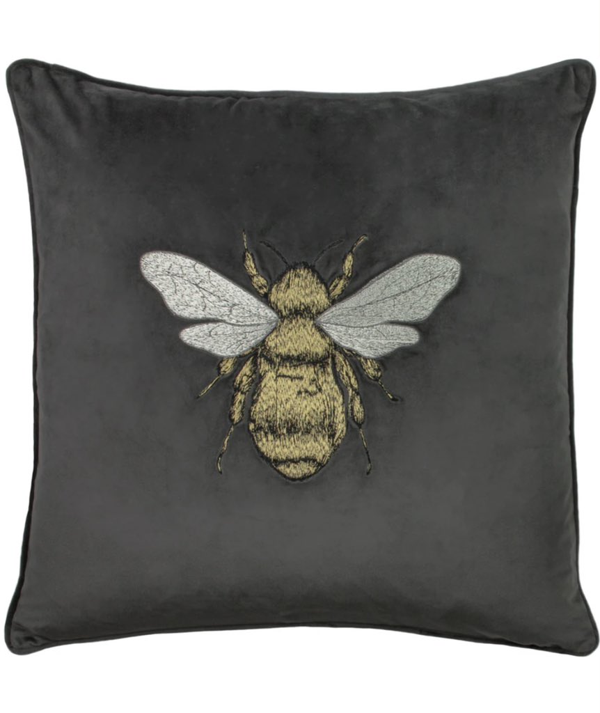 Mr Lumpy & Friends on Twitter "Luxury Embroidered Velvet Bee Scatter