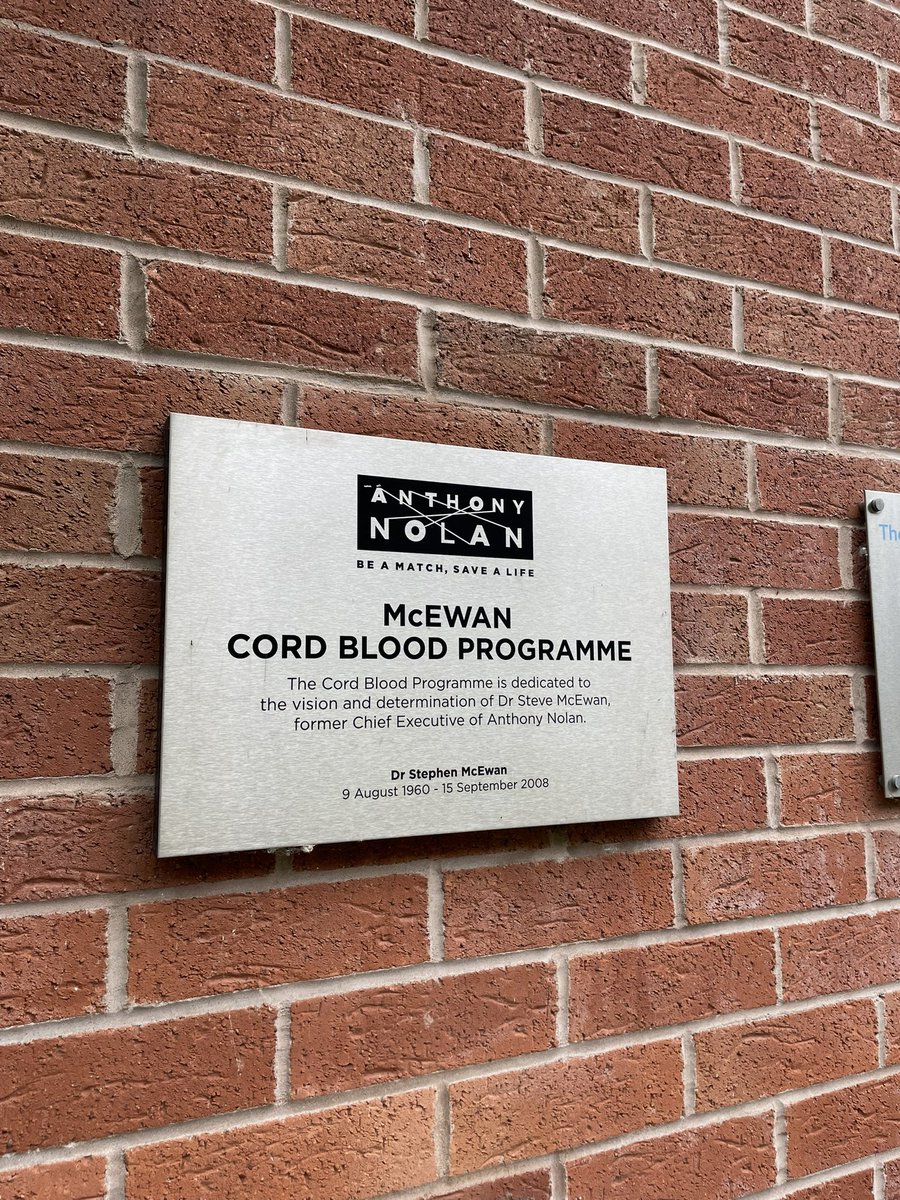 A fabulous visit today to the @AnthonyNolan Cord Blood Bank and Cell Therapy Centre in Nottingham. It’s so good to catch up in-person with like-minded colleagues. It’s a nice change to Zoom. Thank you Roger Horton and Dan Gibson🙏 @WMDA_office @FACTcelltherapy #cordblood