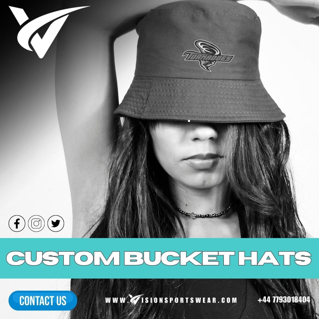 VisionSportwear's tweet image. Custom Club Bucket Hats!! ⭐️ 
.
Get in touch for a free quote! Your club logo, your colours!