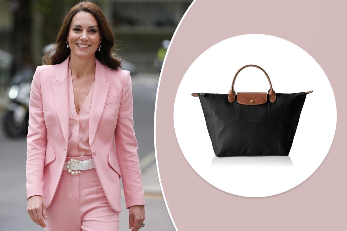 Page Six on X: Save big on bags from Kate Middleton-loved Longchamp    / X