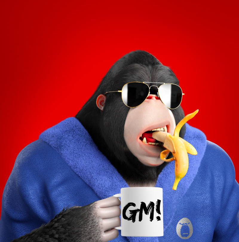 #GM Kongs!

A banana a day, keeps the doctors away!
#KongClub