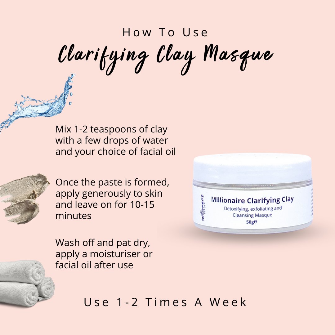 Discover the extraordinary benefits of Bentonite Clay with Millionaire Beauty and give your skin some love! Double-tap if you're a fan of face masks, and tag a friend who needs a skincare boost!🥰

#MillionaireBeauty #BentoniteClayMask #DetoxSkinCare #NaturalFaceMask