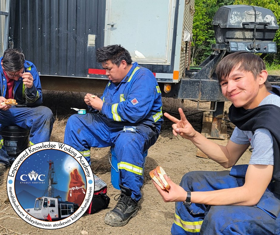 CwcEnergy's tweet photo. CWC Energy Services Corp. is proud to announce that we have donated the use of a CWC service rig to EKWA - ᐁᑲ, which means “now is the time” in Cree, for their Employment Readiness Training Program – Service Rig Edition. 

#energyisforeveryone #wellservices #albertaenergy https://t.co/JRYyztpVGU