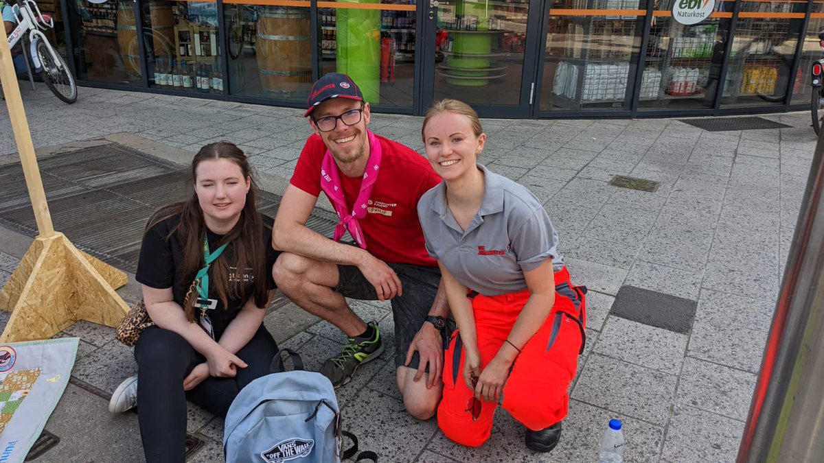 Sophie_Coker05's tweet photo. Day 3 π©πͺ- an amazing day assisting with setting up and helping those with disabilities navigate the event. Seeing how Germany have their treatment centres comparing to ours with how things look #SJACadets https://t.co/olYJfTZCuq