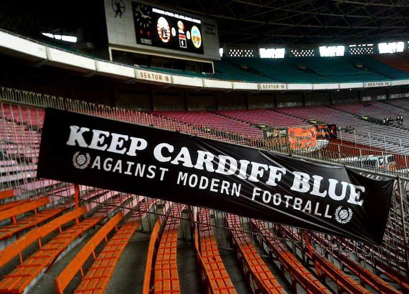 Keep Cardiff Blue circa 2012 at sector 16 GBK <a href="/JakartaCasual/">Jakarta Casual</a>  #againstModernFootball