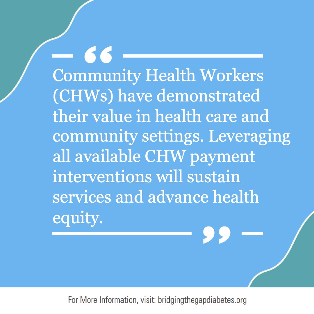 Learn how <a href="/MplsHealthDept/">Minneapolis Health Department</a> &amp; CHW Solutions utilized #Medicaid reimbursement to connect patients with #diabetes to #CHWs.
More here: bit.ly/jgim-chws