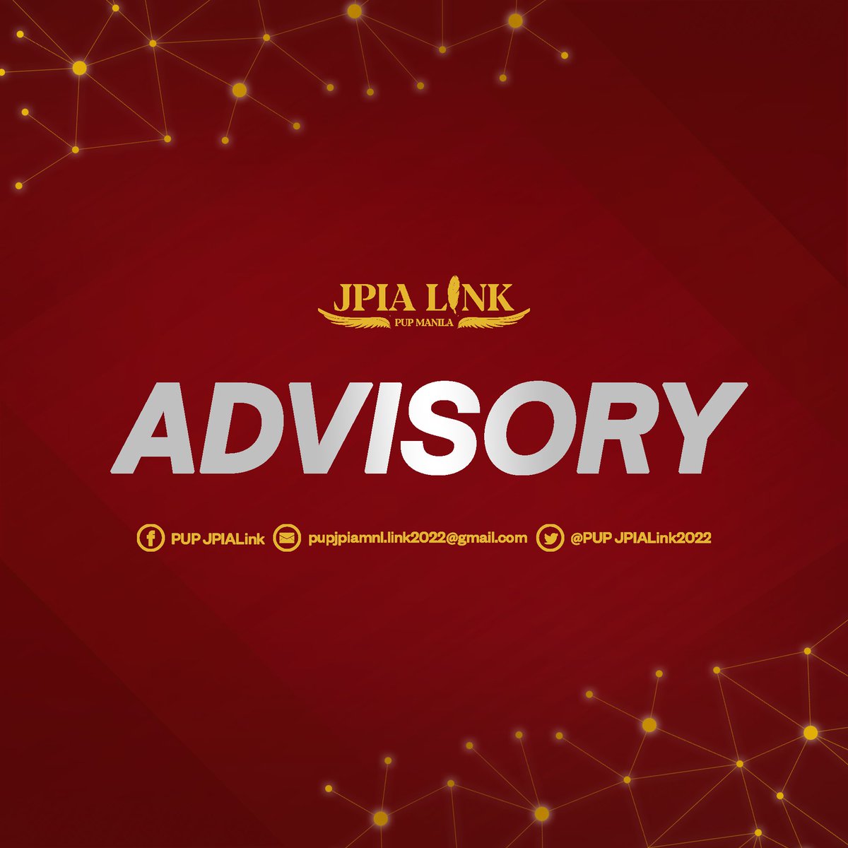 PUPJPIALink's tweet photo. EVALS UPDATE | F2F Evals will proceed as planned

Despite the memorandum posted earlier through the PUP CAF SC suspending the face-to-face classes and shifting to online from June 8–13, the onsite 2nd Evaluation Exams for BSA students will continue on June 9 as planned- 

(1/3) https://t.co/2I1ZjCQHD1