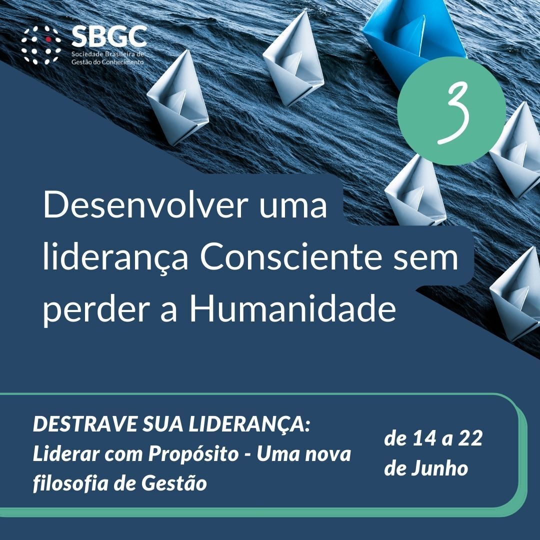 Com conteúdos teóricos e "mão na massa", cria um espaço para que o participante realmente construa uma liderança mais consciente e colaborativa.

Saiba mais: sympla.com.br/evento-online/…

#gestaodoconhecimento #knowledgemanagement #conceito #prática #educação #gc #km