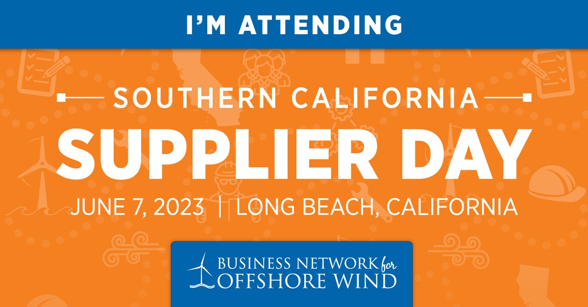 dea_marine's tweet photo. DEA is attending the 2023 Southern California Supplier Day in Long Beach, CA! We’re excited to learn about the growing West Coast offshore wind market and connect with industry leaders. Hope to see you there!  #offshorewind #windenergy https://t.co/GjBEfwDX07