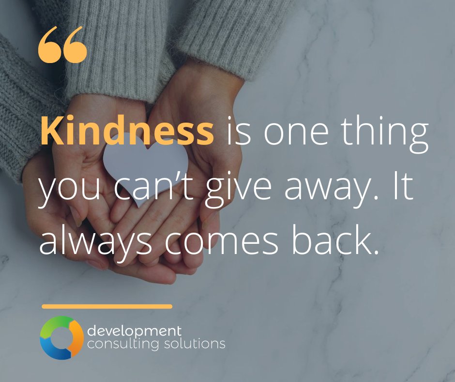 Kindness is one thing you can’t give away. It always comes back.
#coaching #nonprofit #fundraising #fundraisingideas #charity