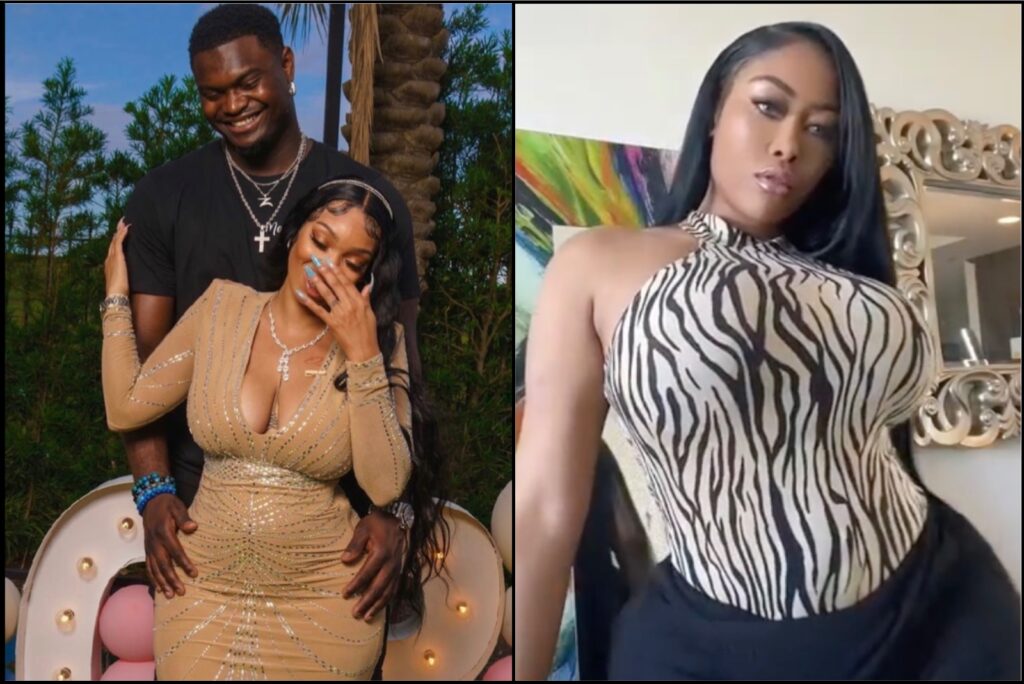 After Zion Williamson Posted His Gender Reveal Video w/ ALLEGED Squirter Ahkeema, Only Fans Model Moriah Milly Mills Goes Off Saying She Helped Him Get Back in Shape By Playing Bed Gammon w/ Him & He Better Hope She's Not Pregnant TOO (Texts-Pics-Tweets) bit.ly/445f83N