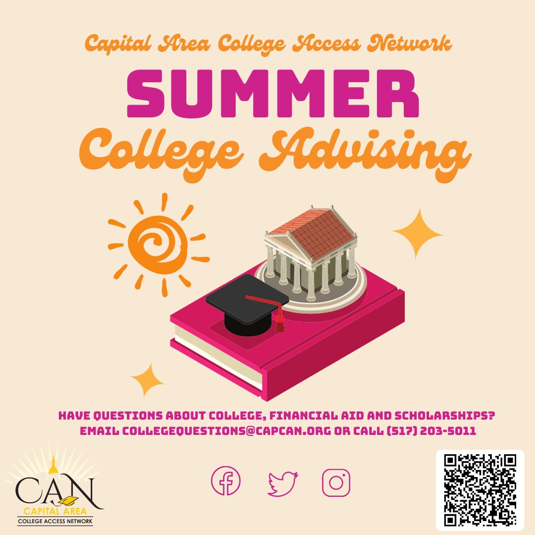 CapitalAreaCAN's tweet photo. Check out CapCAN's Summer College Advising Toolkit!  https://t.co/OSbhP3g3e0 https://t.co/MHup99gOZP