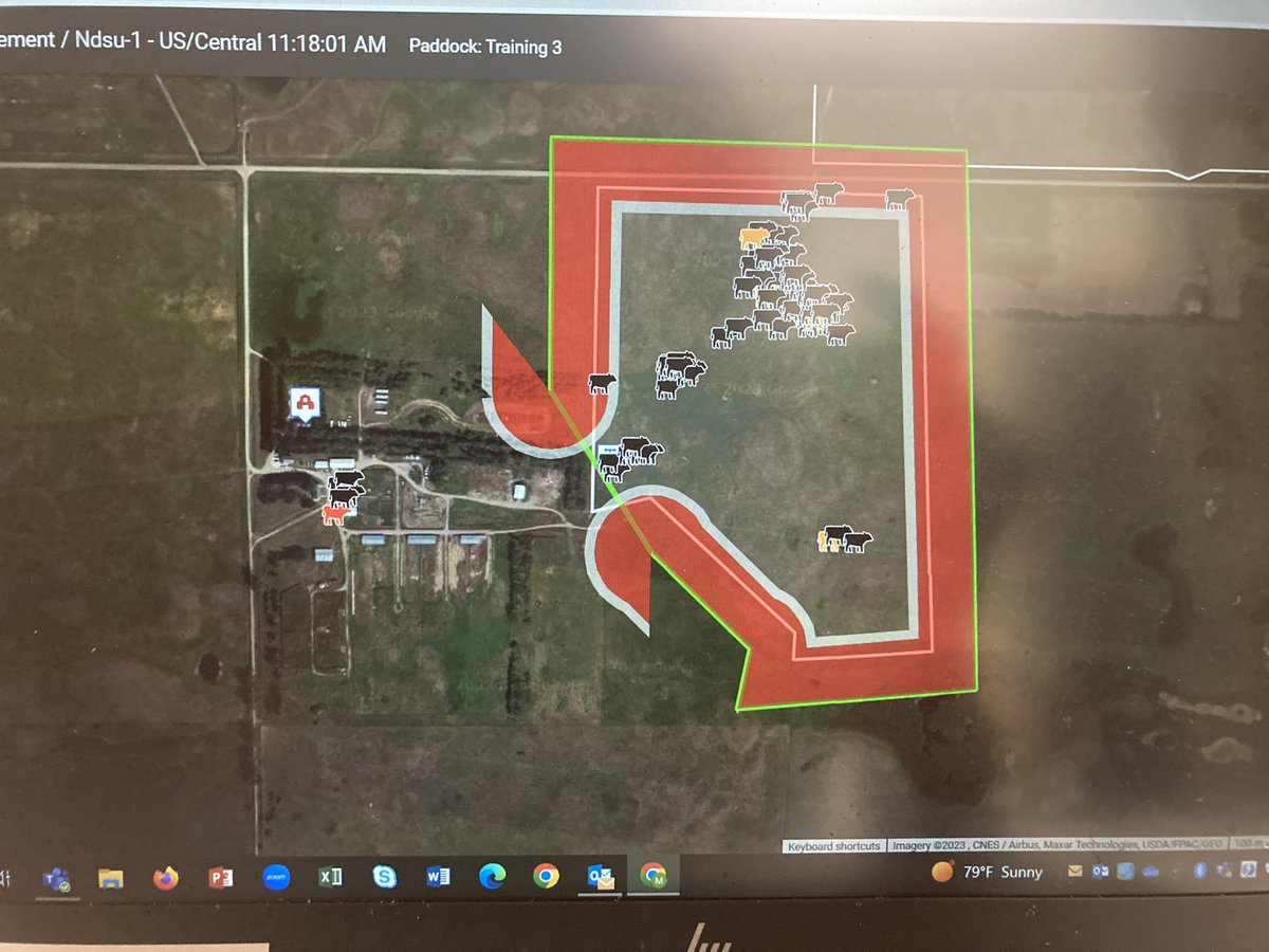 Excited to get started on some virtual fence research tomorrow at the NDSU Central Grasslands Research Extension Center with Dr. Kevin Sedivec and Dr. <a href="/NDSUcattle/">Zac Carlson</a>! We will be using the the virtual fence to do some patch or leaky fence grazing.