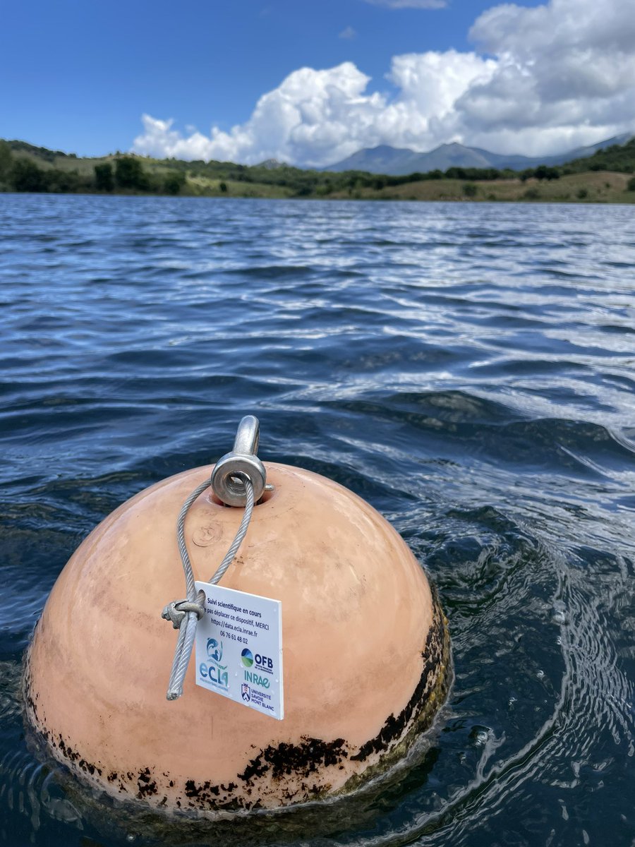 RosalieBruel's tweet photo. Entretien hier du dispositif de suivi de la température du lac de Padula (2B), en collaboration avec le service départemental OFB de Haute-Corse. Le lac était déjà à 23 degrés en surface et hypoxique au fond 🌡️#PoleECLA #RNT https://t.co/rKh1Mdr6AG