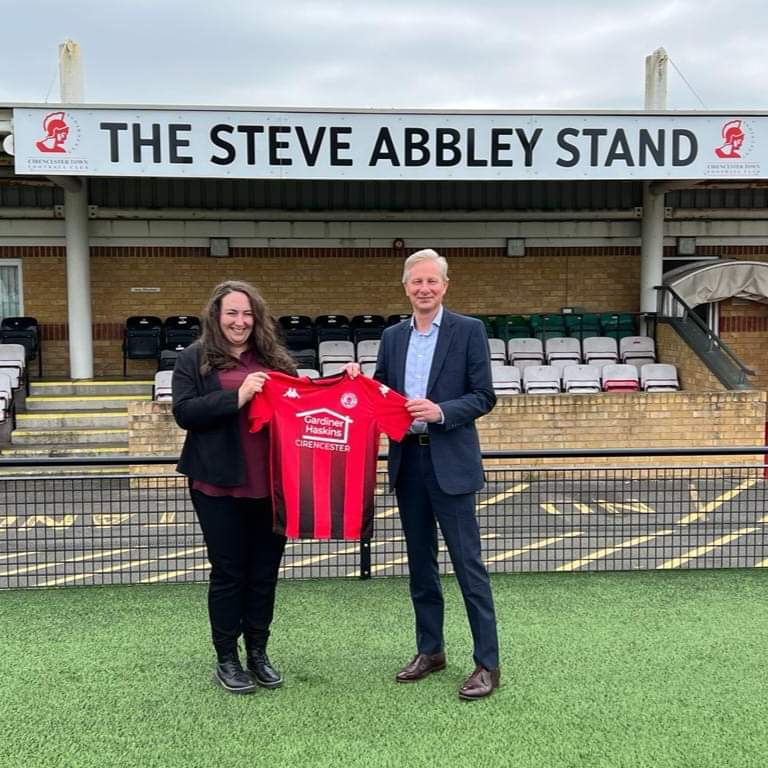 We are pleased to announce we are the main sponsors of the @CirenTownFC home shirt for the 23/24 football season. ⚽️

 #NonLeagueFootball #gloucestershire #GrassrootsFootball #grassroots #football #footballsponsorship #cotswolds #cirencester