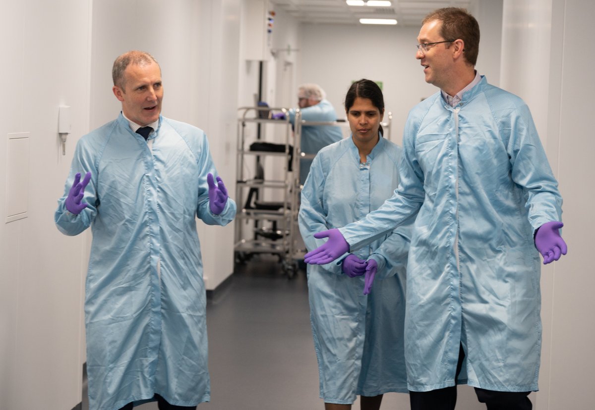 Scot Gov Health (@scotgovhealth) on Twitter photo Health Secretary <a href="/MathesonMichael/">Michael Matheson MSP</a> has opened a new laboratory for cutting-edge work into potentially life-saving gene therapies in Edinburgh BioQuarter.
The innovative work led <a href="/CGTCatapult/">Cell and Gene Therapy Catapult</a> will help ensure our healthcare systems are prepared for the future. Health Secretary <a href="/MathesonMichael/">Michael Matheson MSP</a> has opened a new laboratory for cutting-edge work into potentially life-saving gene therapies in Edinburgh BioQuarter.
The innovative work led <a href="/CGTCatapult/">Cell and Gene Therapy Catapult</a> will help ensure our healthcare systems are prepared for the future.