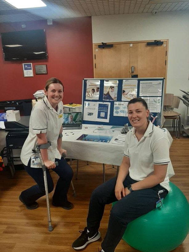 Katie Mansell (@mansellk92) on Twitter photo Come say hi to us at <a href="/FrimleyHealth/">Frimley Health NHS Foundation Trust 💙</a> careers fayre and find out why physio at Frimley is great! <a href="/FrimleyICSAHPs/">FrimleyICSAHPs</a> (should have fitted the crutches properly!!) Come say hi to us at <a href="/FrimleyHealth/">Frimley Health NHS Foundation Trust 💙</a> careers fayre and find out why physio at Frimley is great! <a href="/FrimleyICSAHPs/">FrimleyICSAHPs</a> (should have fitted the crutches properly!!)