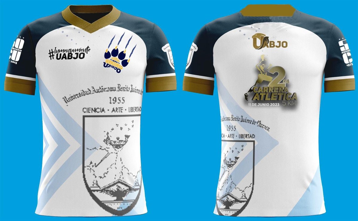 Así son las 300 playeras que estaremos compartiendo este domingo en la 2da Carrera Atlética UABJO.