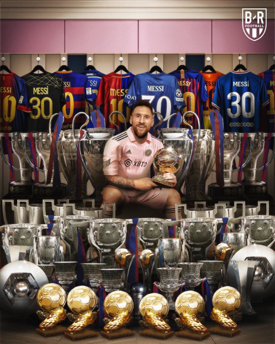 Se va a Estados Unidos así. 

Tranquilo vos, Lionel.