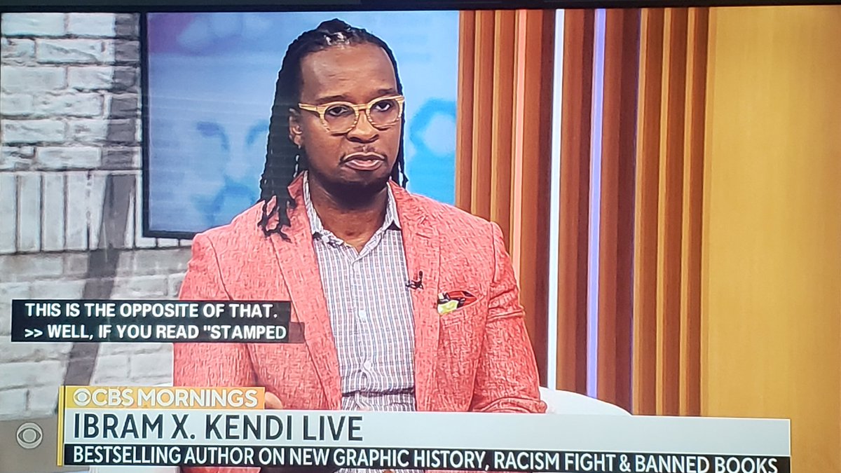 Caught the end of mainstream media's spotlight on this guy and his new book on racism. Didn't take for him to lump the fight of Foundational Black Americans in with people of color, voting rights and other groups. Glad the #NewBlackMedia has been exposing these red herrings.