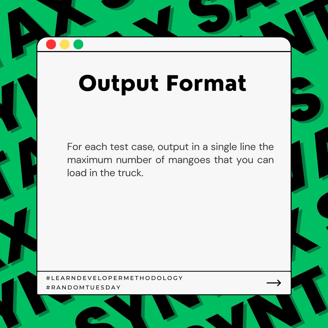 SyntaxSavants's tweet image. Challenge yourself with this coding problem! 🌟 🚀

#Hackerrank #CodingProblem #Algorithm #ProblemSolving #CodeChallenge #SyntaxSavants #ProgrammingJourney #CodeChef #Learn