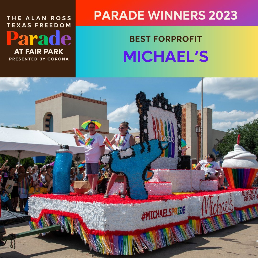 dallasprideorg's tweet image. Congratulations to our fabulous organizations that have taken home a prize for their pride in the Dallas Pride Alan Ross Texas Freedom Parade!

From among the 140 parade entries, the winners are:
Best Performance: Oaklawn Band
Best Walking: Cathedral of Hope
Best Costumes: Amazon…