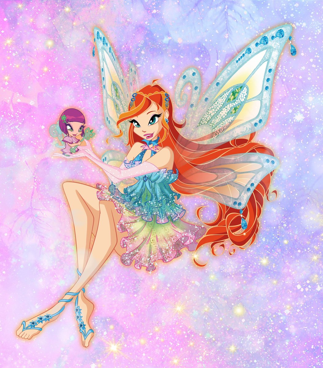Annetsumi's tweet image. Bloom enchantix for #magicwinx_challenge

#winx #winxclub