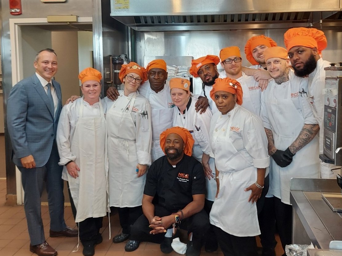 NECATBoston's tweet photo. Many thanks to @RepMichlewitz, Chairman of the Ways and Means Committee, for visiting NECAT yesterday and for your unwavering support of our mission. We could not do what we do without you! https://t.co/cgmvA5xK6t