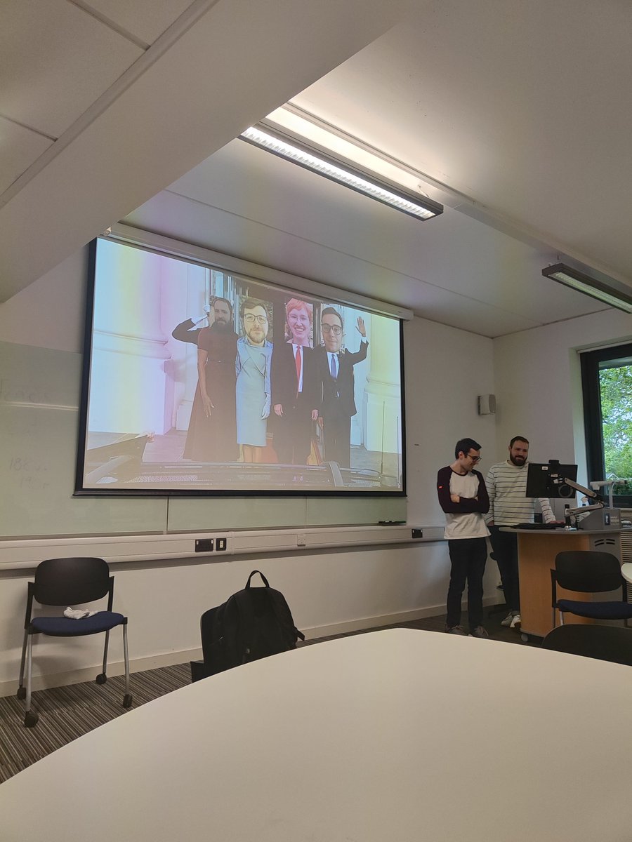 uon_chaps's tweet photo. With this academic year also ends an era of CHaPS - a big big thank you to @AlexRiggs6 and @WilliamNoble96 who co-founded this seminar &amp; have been such a constant in organising it ever since 👏♥️

Luckily we've had a pretty smooth transition of power ... 👇 https://t.co/MBLyquTX7i