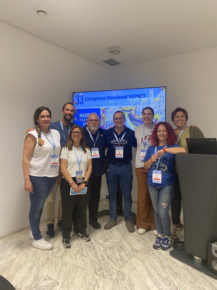 DazHerrero's tweet photo. Finalizamos con gran éxito el curso #EPILS en el 33 Congreso Nacional de SEMES . Gracias a nuestros alumnos por formarse en #Pediatria #SEMES2023 @SEMES_ con profes de gran talla como @casal_carmen @RakelMerlo @Nidelucas entre otros https://t.co/PEioTB6mQH