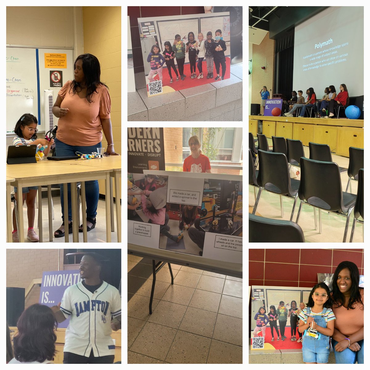 MsNurse03's tweet photo. At the LEIP Symposium showcasing the talent and innovation happening in
@peelschools. Here, student leaders joined me to present the Lego Robotics programming that Grade 3s have been engaged in at @goldcrest_ps @peel21st @PamelaFowler1 @B_ernadette #LEIP #LEIPtoEML #peel21st https://t.co/NxxP9JGo6s